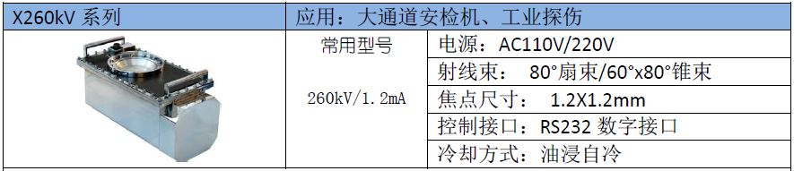 TX-260kV 北京射线源厂家
